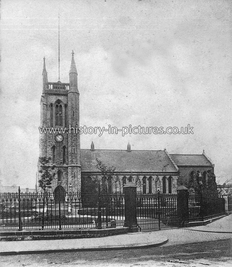 St. Johns Church, Leytonstone, London. c.1904